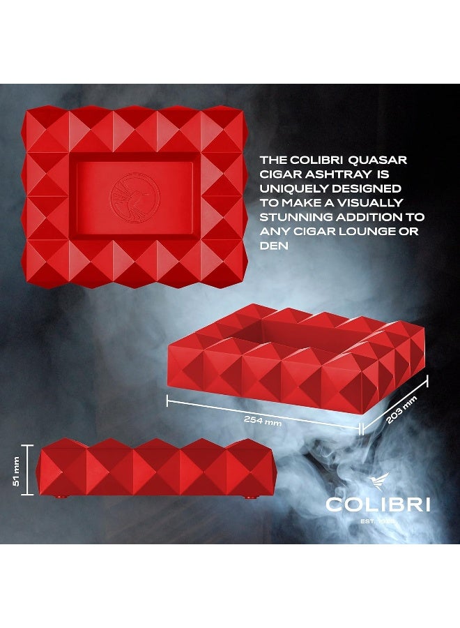 Colibri Quasar Ashtray - Red - Image 2
